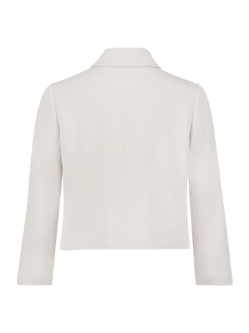 Betty Barclay Blazer-Jacke mit 3/4 Arm in Grau Beige