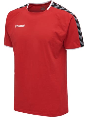 Hummel T-Shirt "Hmlauthentic" in Rot