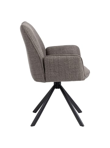 ebuy24 Esszimmerstuhl Glenda Graubraun 2er Set