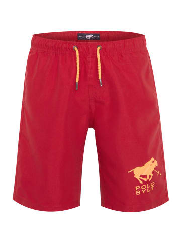 Polo Sylt Badeshorts in Rot