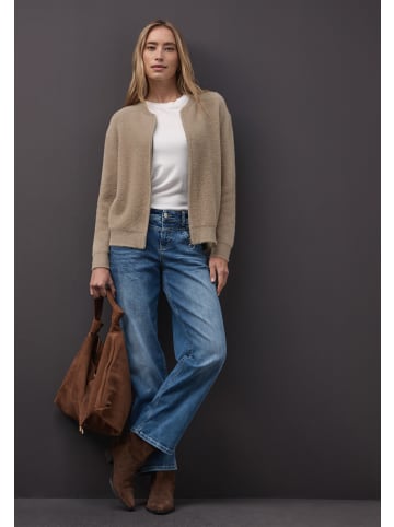 Street One 'Cardigan im Blouson-Look' Beige