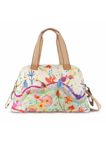 Oilily Animal Garden Bridey Schultertasche 47 cm in wheat