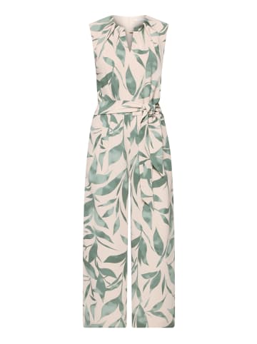 BETTY & CO Jumpsuit ohne Arm in Nature/Green