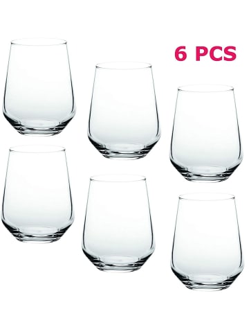 Pasabahce 6er-Set Gläser, 420 ml in Transparent
