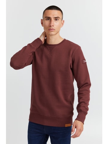 !SOLID Sweatshirt SDTrip O-Neck in rot