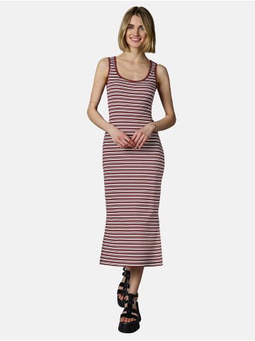 ragwear Shirtkleid Montyca Stripes YOUMODO in Burgundy