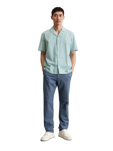 Marc O'Polo Kurzarm-Hemd regular in multi/ eucalyptus