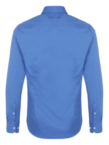 Tommy Hilfiger Langarm Business Hemd für Herren in blau