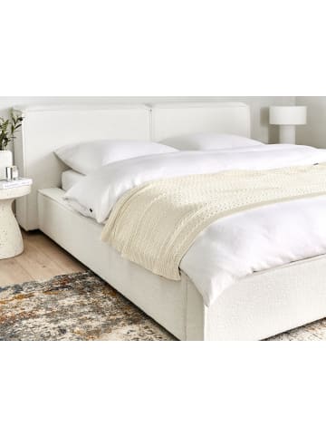 Beliani Kuscheldecke ANAMUR in Beige - (W) 110 x (H) 1 x (L) 180 cm