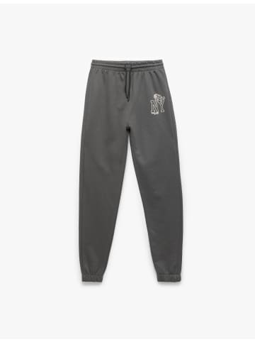 KOTON SWEAT BOTTOMS in Anthrazit