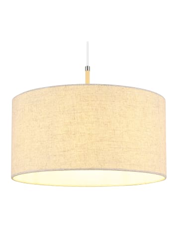 Globo lighting Hängeleuchte "DELEON" in beige
