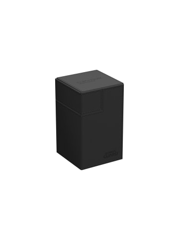 Ultimate Guard Aufbewahrungsbox für Karten FlipnTray 100+ XenoSkin Monocolor Schwarz, ab 10 J