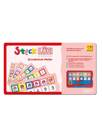 Westermann Lernspielverlag SteckLÜK. Grundschule Mathe: Alter 7 - 8 (rot)