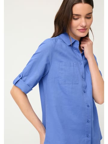 Olsen Hemdbluse in blau