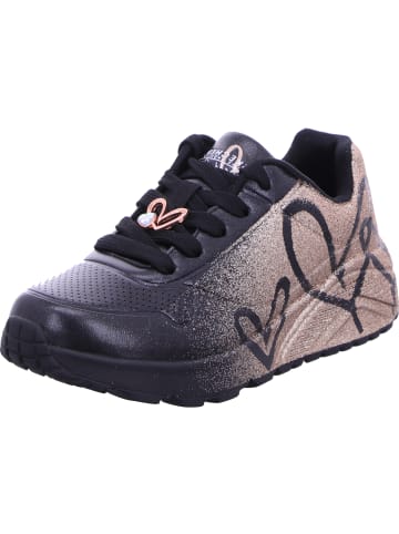 Skechers Schnürhalbschuh in schwarz