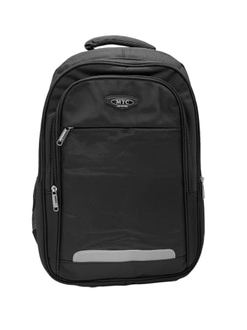 EGOMAXX Basic Daypack Rucksack Ergonomisch Gepolstert in Schwarz-Schwarz