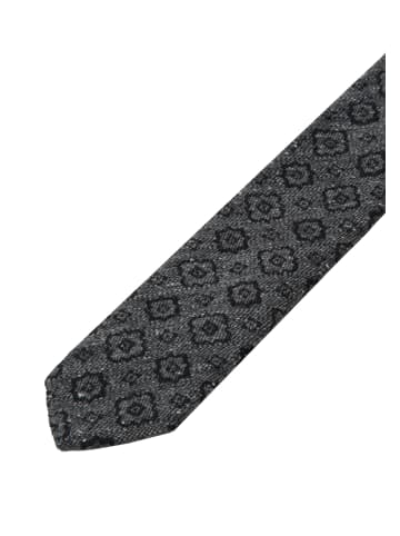Seidensticker Krawatte Schmal (5cm) in Schwarz