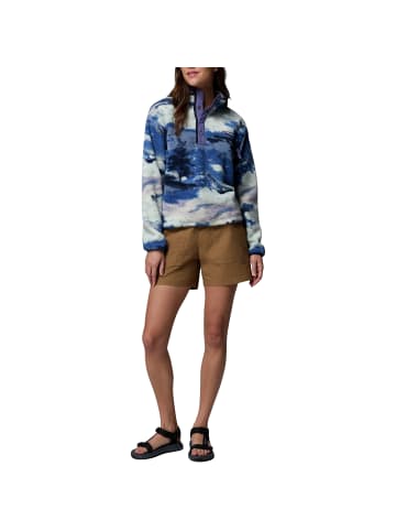 Columbia Helvetia™ II Printed Cropped Half Snap in Blau