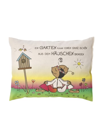 Goebel Bio-Zirbenkissen " Der kleine Yogi  Ein Garten kann einen... " in Bunt