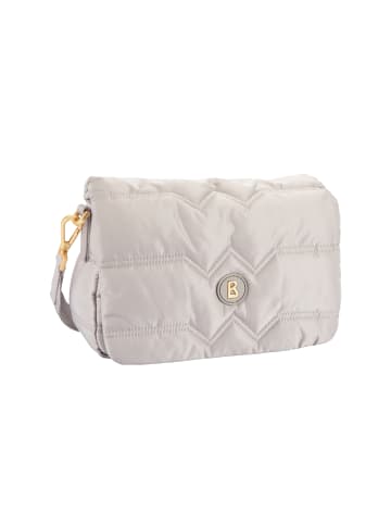 Bogner Schultertasche 'Wallis Tessuto Bar in Hellgrau 24,00 x 16,00 x 9,00 cm'