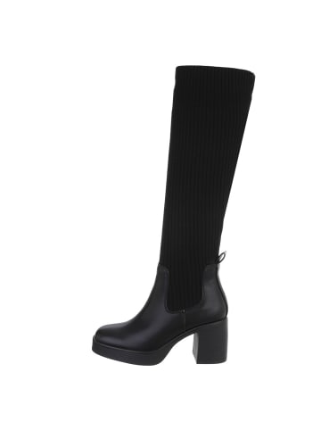 Ital-Design Stiefel in Schwarz