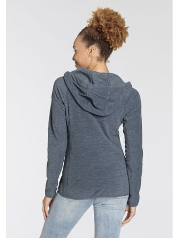 Polarino Fleecejacke in blau