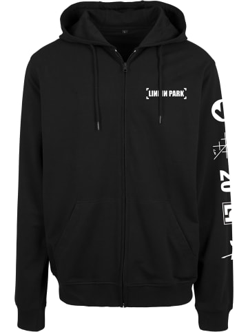 Merchcode Zip-Kapuzenpullover in black