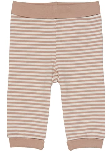 Fixoni Kinder Pumphose "Pants Y/D Stripe" in Braun