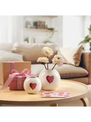 like. by Villeroy & Boch Vase With Love 11,5 cm in weiß