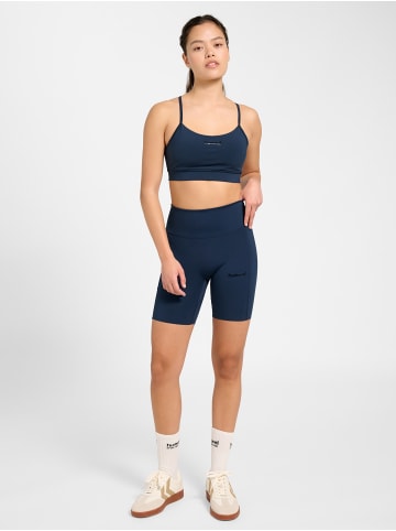 Hummel Verstellbare Taille Cycling Kurze Hose Hmlprima Damen in DRESS BLUES