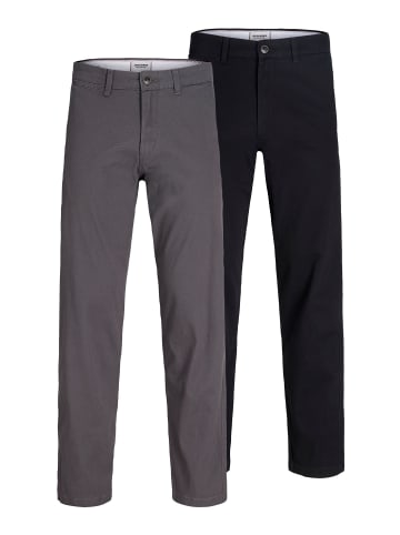 Jack & Jones 2er-Pack Chino Hose in Black