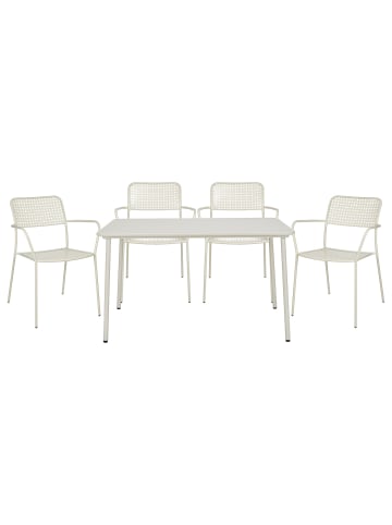Butlers Gartenmöbel-Set JUNTO 5-tlg. in Beige
