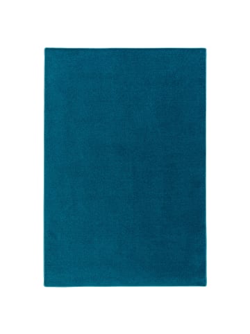 Hochflor-Teppich Luna in petrol