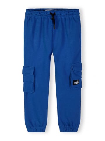 Minoti 2-tlg Shirt & Hose 29FLEECE261 in royalblau