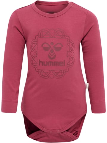 Hummel Hummel Druckknopf Strampler Hmlhelga Lebensstil Mädchen in EARTH RED