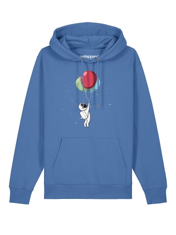 wat? Apparel Sweatshirt Little Balloon Astronaut in Bright Blue
