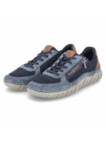 Bugatti Schnürhalbschuh in blau