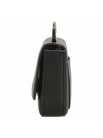 Seidenfelt SFM227 Crossbag - Umhängetasche 16 cm (black/silver) in schwarz silber