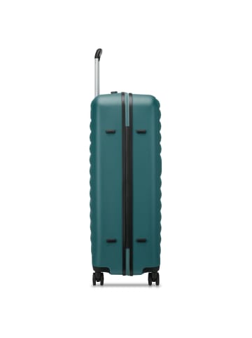 Roncato Ibiza - 4-Rollen-Trolley L 75 cm (black) in bottle green