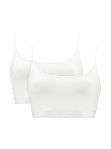 Hessnatur Bustier 2er-Set in naturweiss