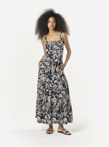 KOROSHI Lange, bedruckte Trägerträger in Schwarz