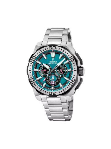 Festina Edelstahl Herrenuhr 46mm