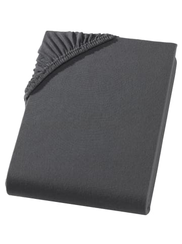 Carpe Sonno Jersey Spannbettlaken in Anthrazit