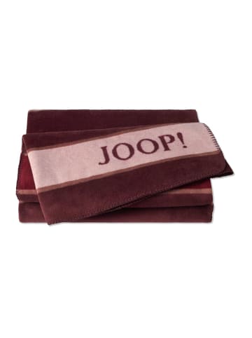JOOP! JOOP! Wohndecke Stripes in rouge