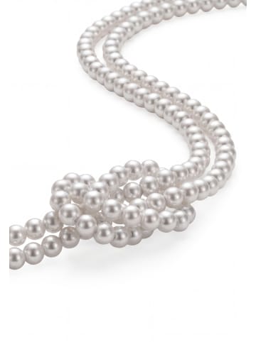 Usha Women Necklace in Silver White