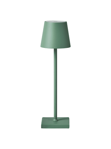 Beliani Tischleuchten BACEIRO in Grün - (W) 10 x (H) 38 x (L) 10 cm
