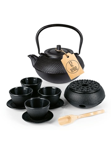 Lumaland Teeservice 12-tlg. schwarz  Schwarz