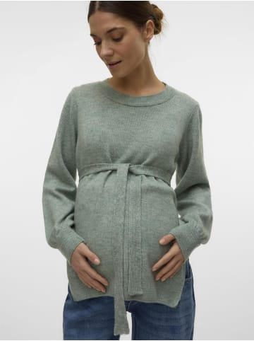 mama licious Strickpullover in Chinois Green