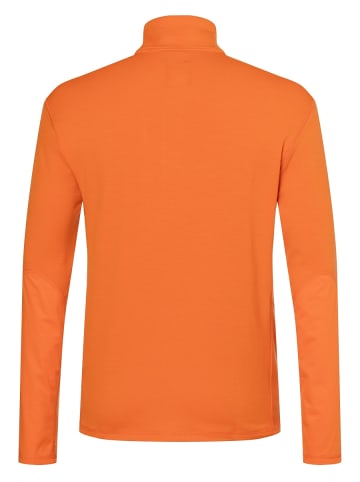 super.natural Merino Hoodie M ALPINE TECHNO in orange