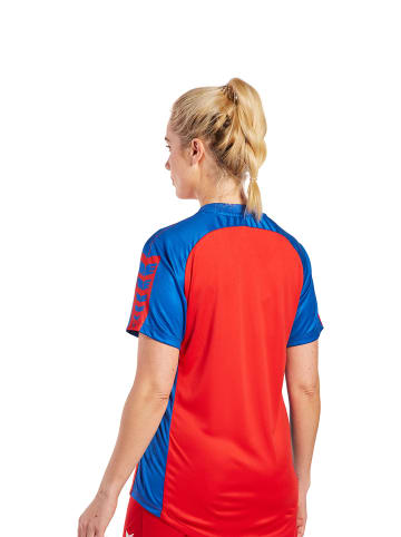 erima Unisex Erwachsene Six Wings Trikot in rot/new royal